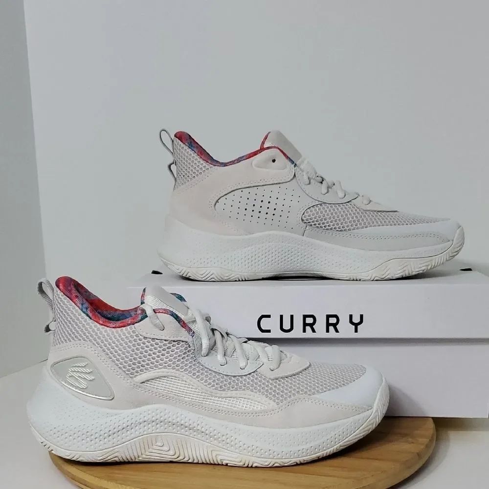 Under Armour Curry 3Z 24 SDE Sneakers Basketball Shoes White Unisex 9/10.5